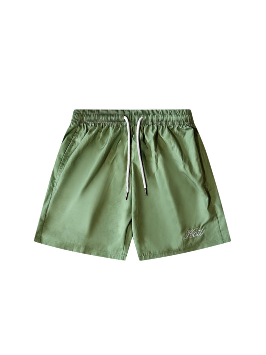 COURT SHORTS - MATCHA